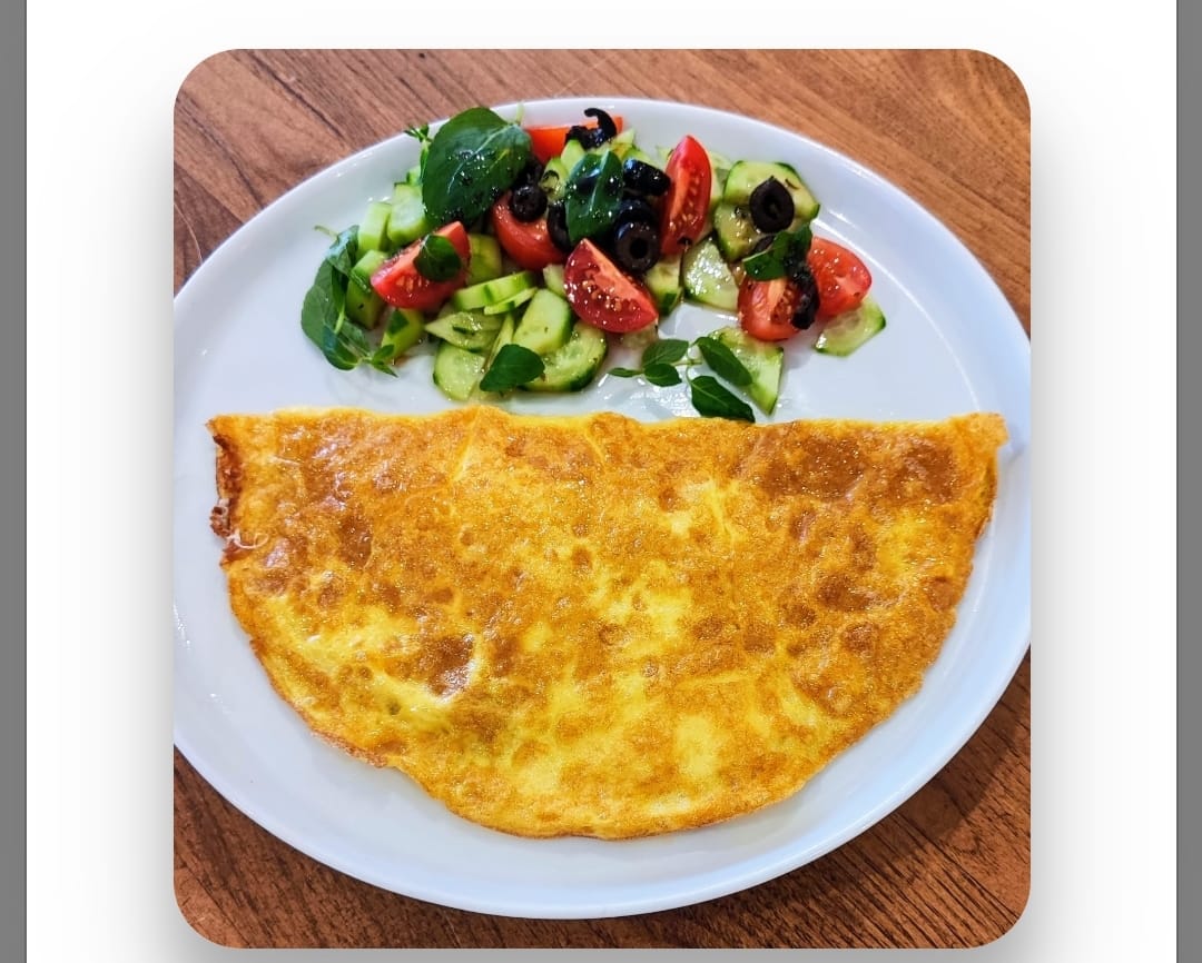 Kashkaval Cheese Omelet